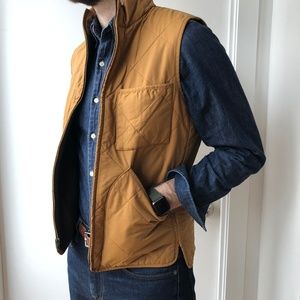 J Crew Men's Quilted Vest